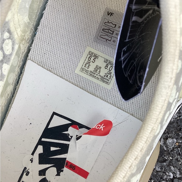 Vans Authentic DX Modular ‘Swap It’ White Dots Mesh Skate Shoes Women's Size 8 - Picture 7 of 7